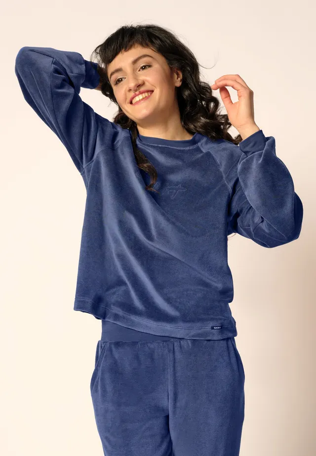 skiny-night-in-skiny-03-sweatshirt-damen-velours image 1