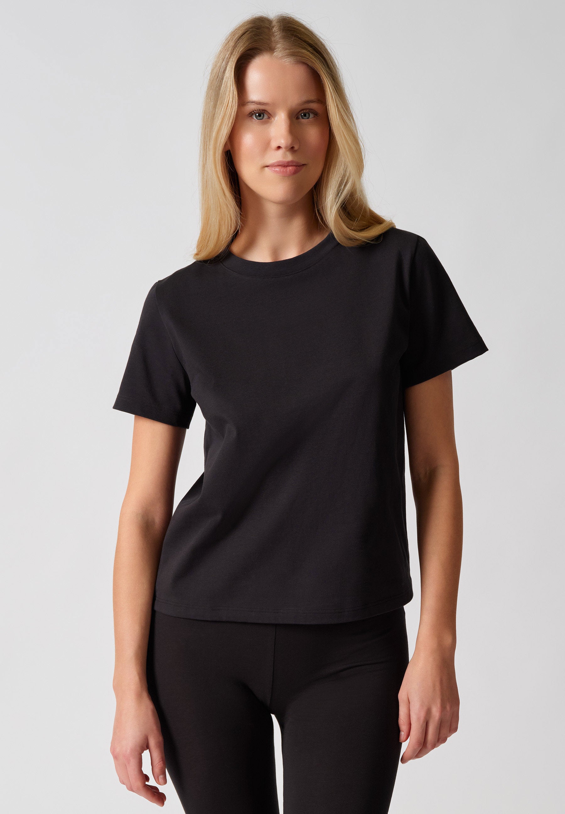 skiny-premium-heavy-tee-kurzarm-shirt-100-baumwolle image 1