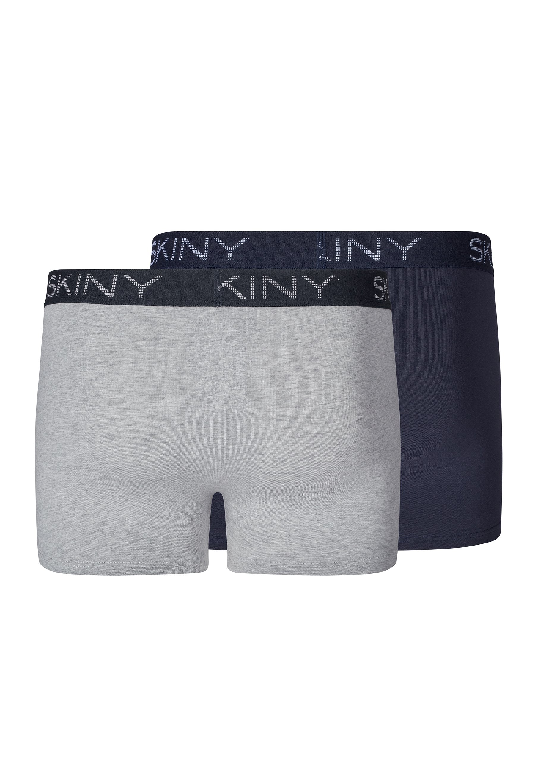 skiny-cotton-multipack-trunks-2er-pack-herren-mit-logo-bund image 4