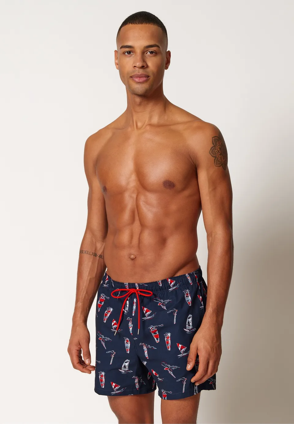 skiny-swimen-swim-shorts-badeshorts-mit-mesh-futter image 1