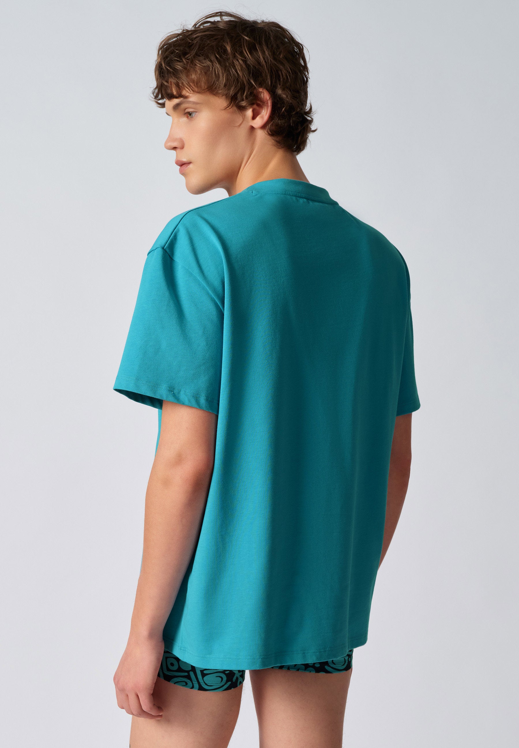 skiny-premium-heavy-tee-shirt-kurzarm-100-baumwolle-oversized image 2