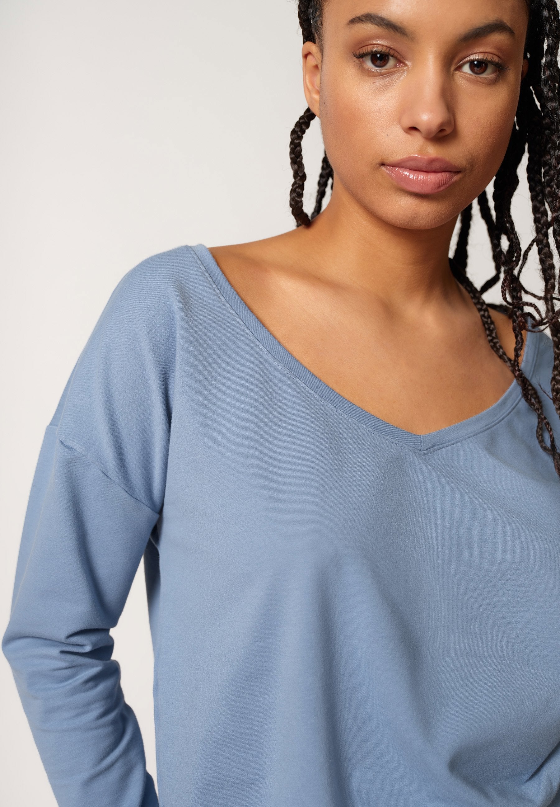 skiny-night-in-mix-match-shirt-langarm-082617-08s336-mit-v-ausschnitt image 5