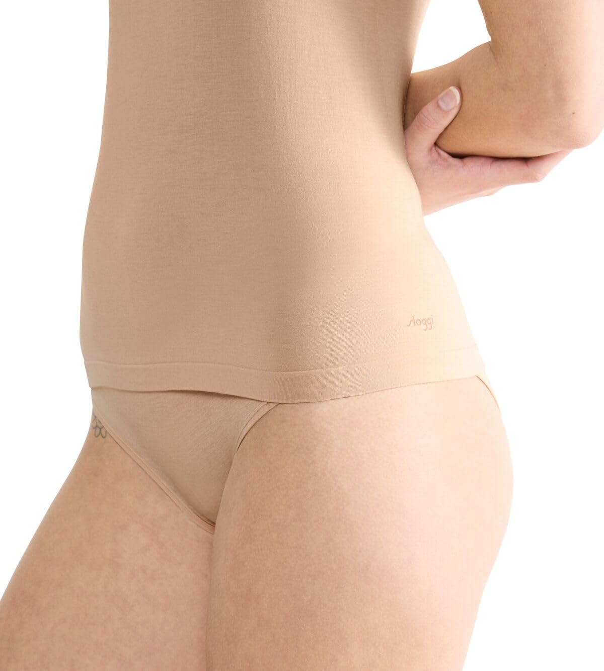 sloggi-go-sense-spaghetti-top-peanut-butter-damen-top-tr-gertop image 3