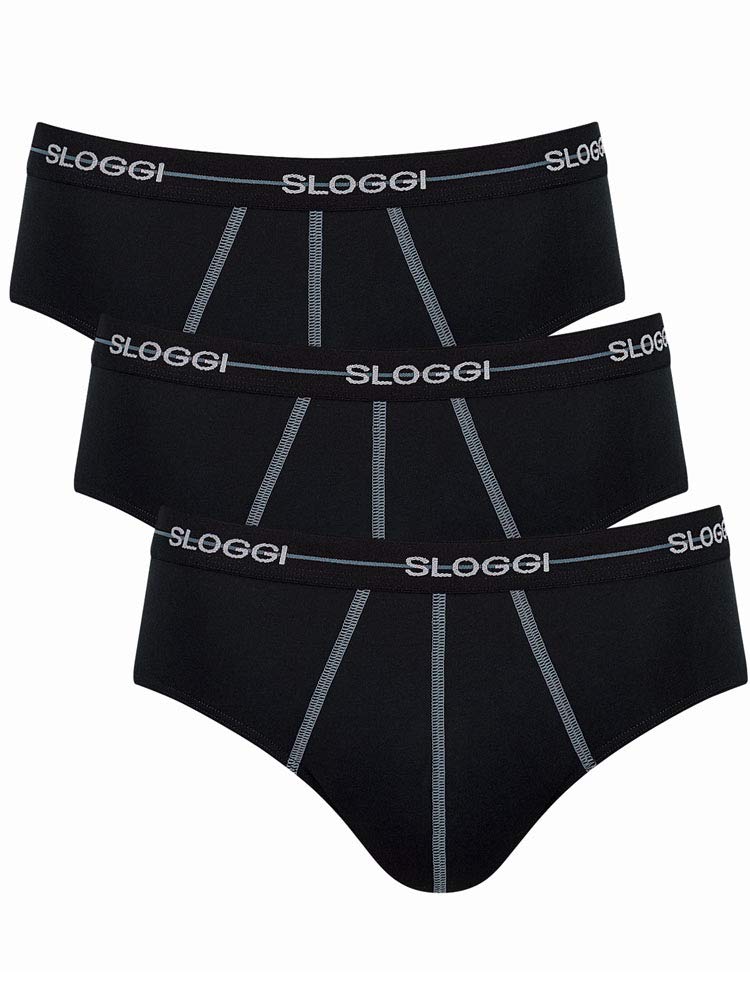sloggi-start-midi-slip-herren-3er-pack-baumwolle-sport-schnitt image 1
