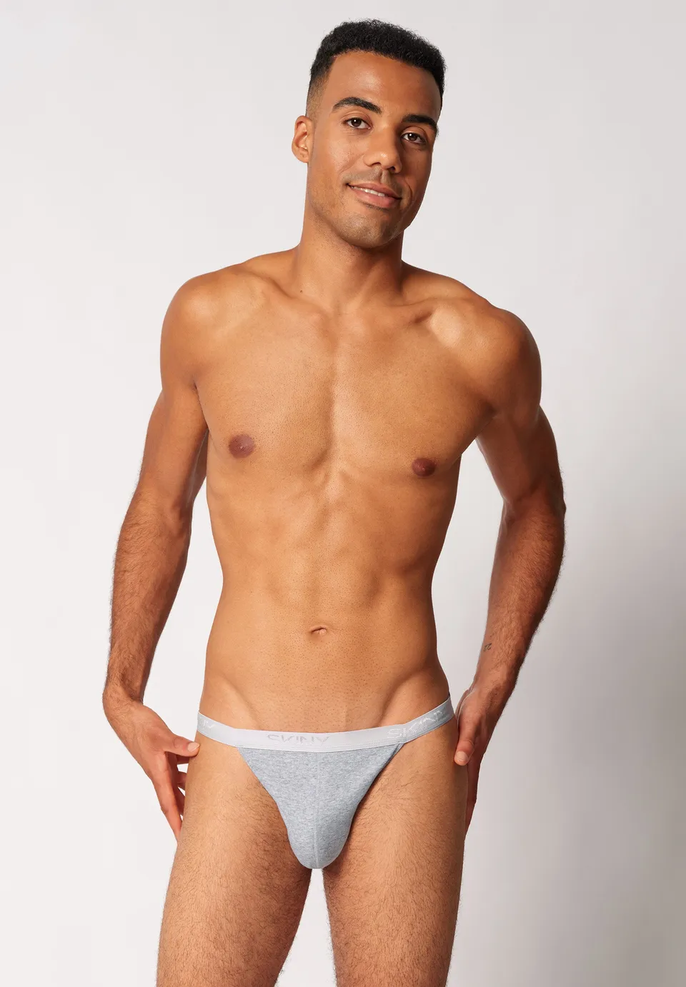 skiny-cotton-rib-herren-tanga-2er-pack-080693 image 1